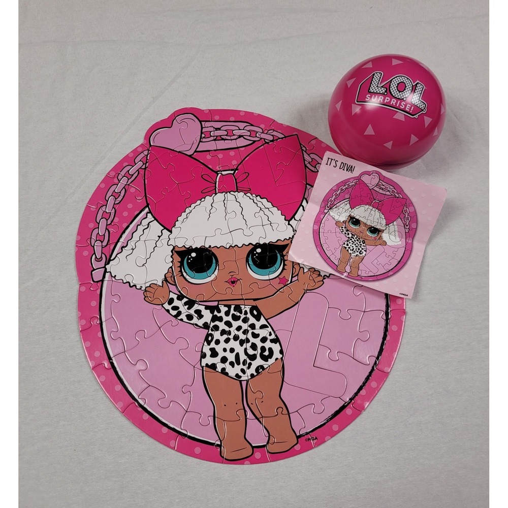 Cardinal Games L.O.L. Surprise! Puzzle in a Ball Diva Character 60-Piece Puzzle